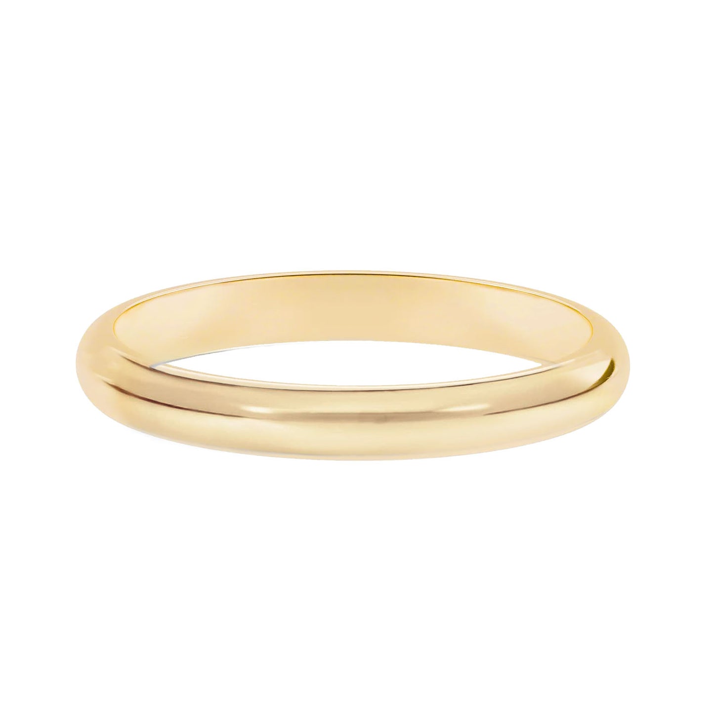 14kt gold thick gold band