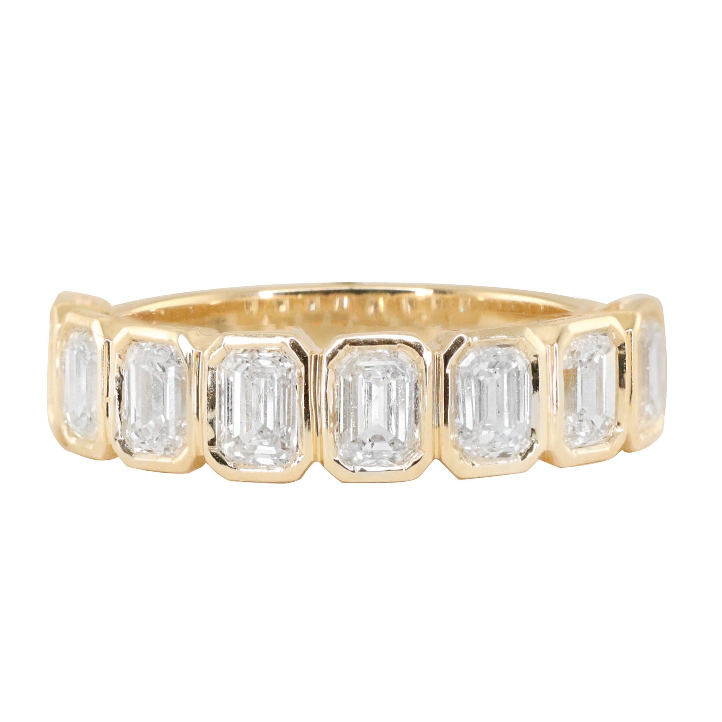 bezel diamond ring