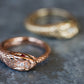 14kt gold and diamond head snake ring - Luna Skye
