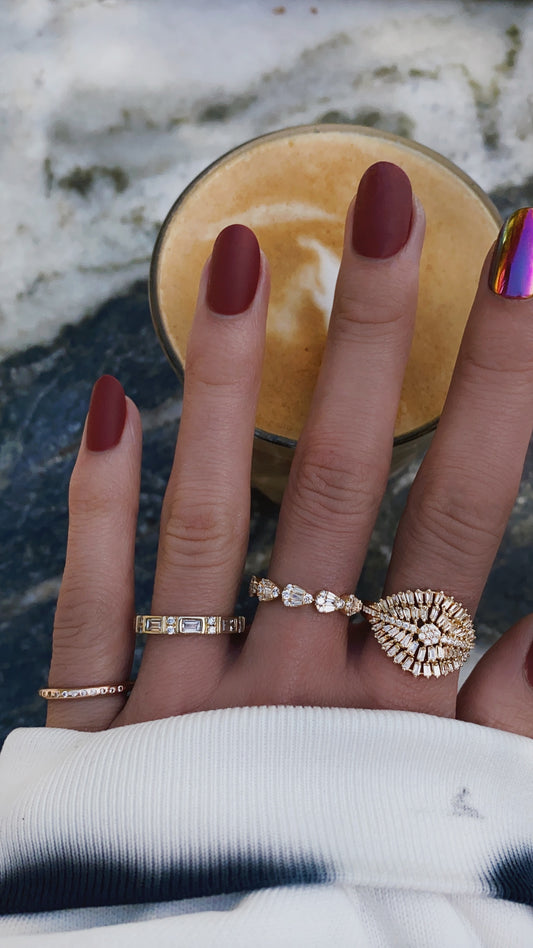 baguette diamond ring