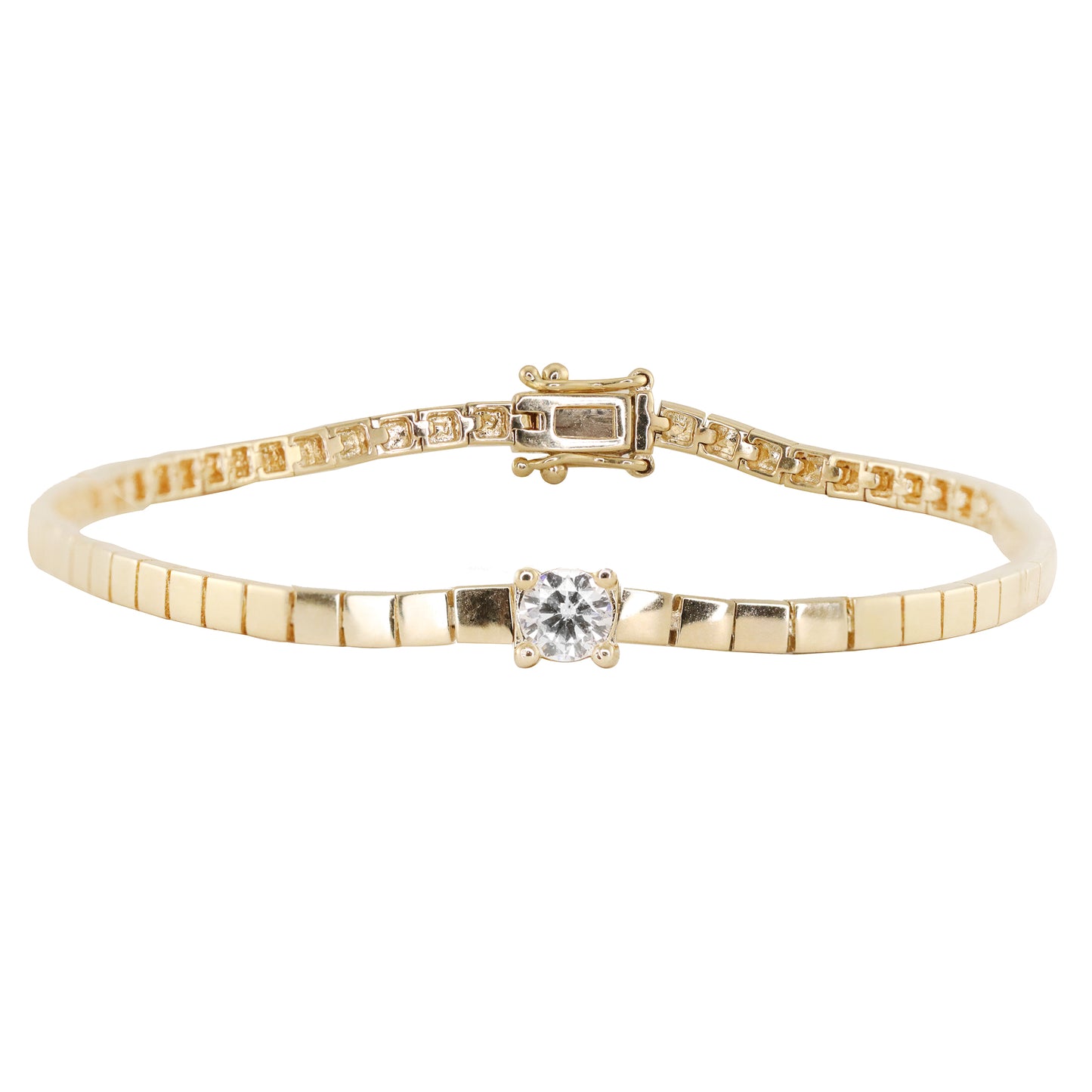 solid gold women's bracelets