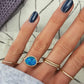 14kt gold and diamond quarter diamond ring - Luna Skye