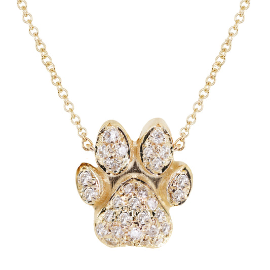 LS x LABELLE DIAMOND DOG PAW NECKLACE