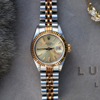 Rolex Datejust Jubilee Two-Tone 26mm Champagne Dial