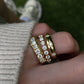 14kt gold grande diamond eternity ring