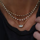 14kt gold 3mm solid ball chain necklace