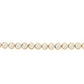 14kt gold large diamond bezel tennis bracelet