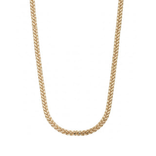 14kt gold franco chain