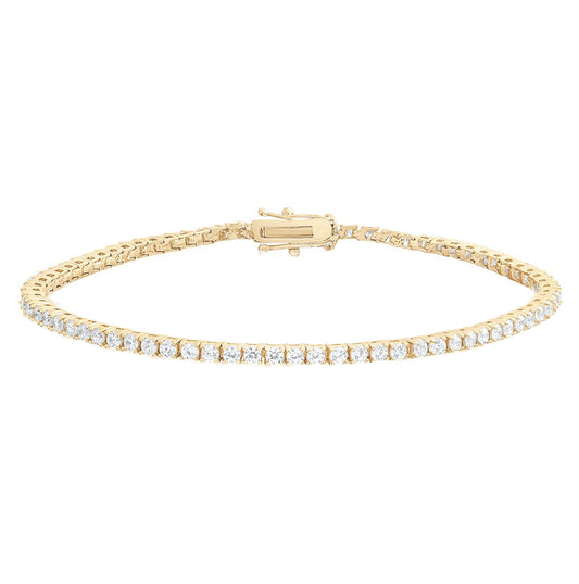 gold tennis bracelets