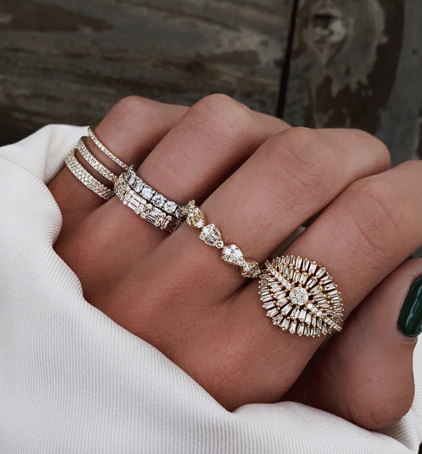 baguette diamond ring