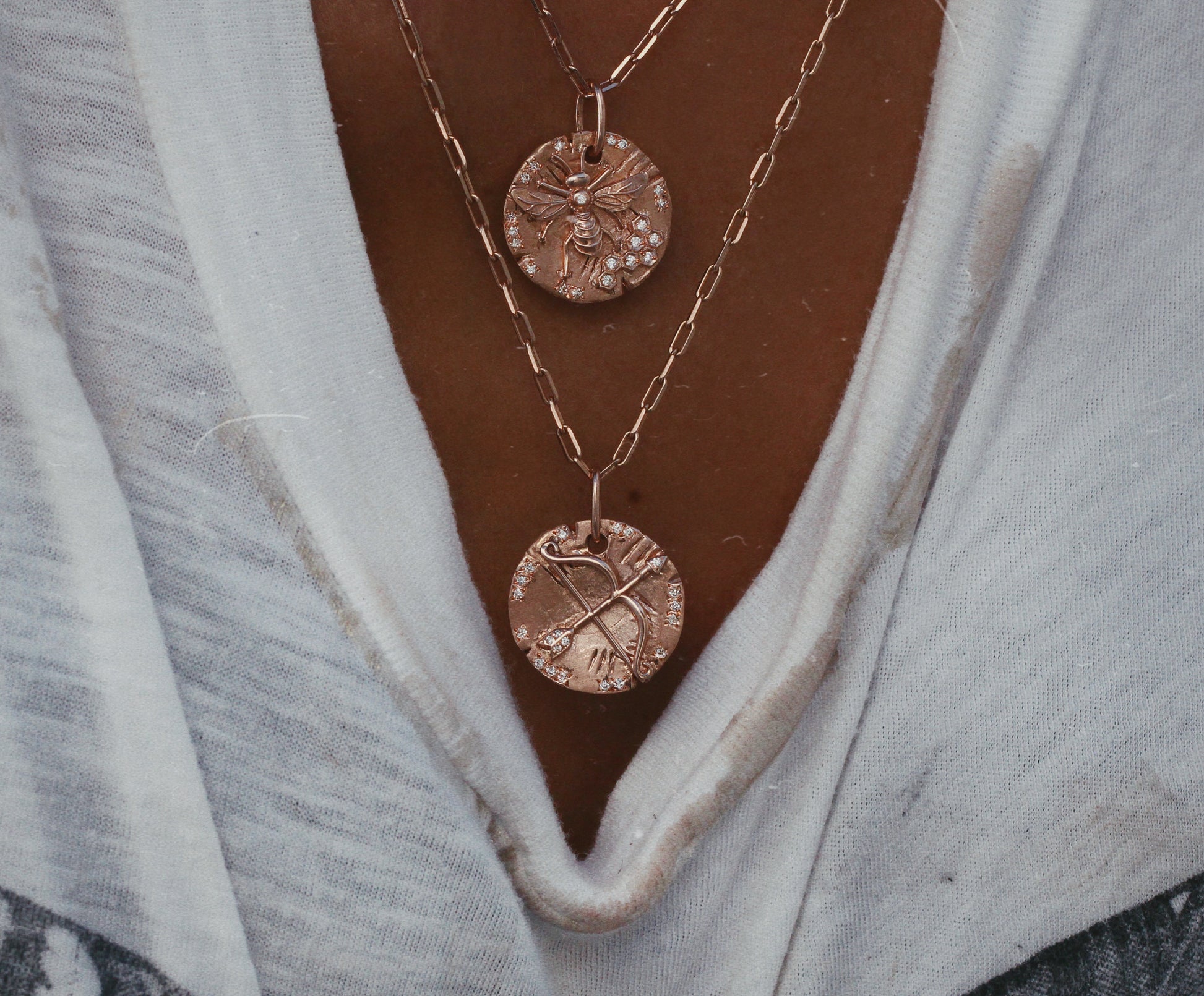 Warrior coin necklace hotsell