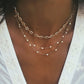 14kt gold thick paperclip chain - Luna Skye