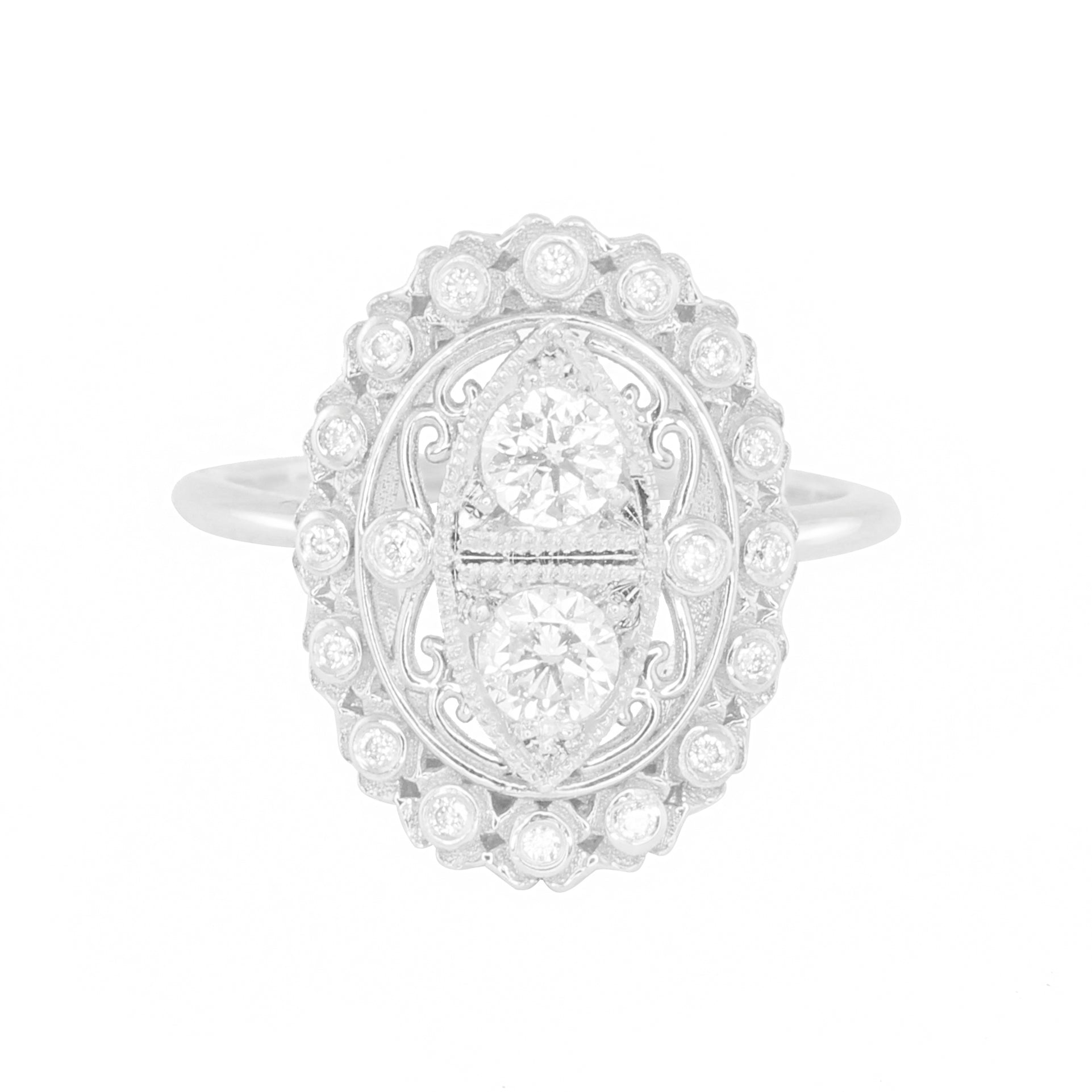 oval diamond ring