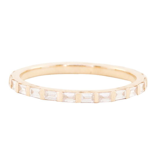 14kt baguette eternity ring - Luna Skye