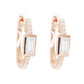 baguette diamond earrings