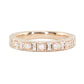 14kt gold and diamond bezel ring - Luna Skye
