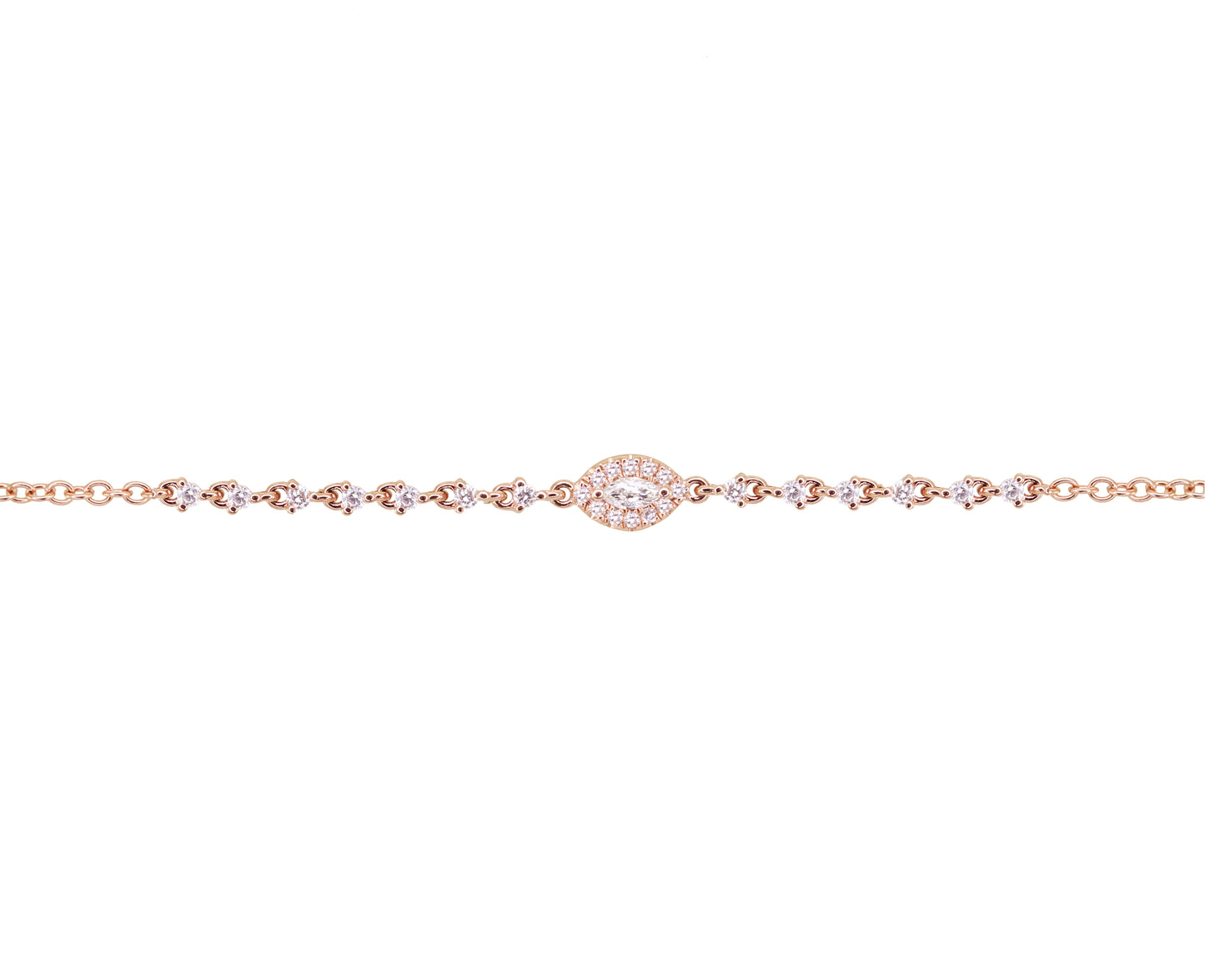 gold marquise diamond bracelets