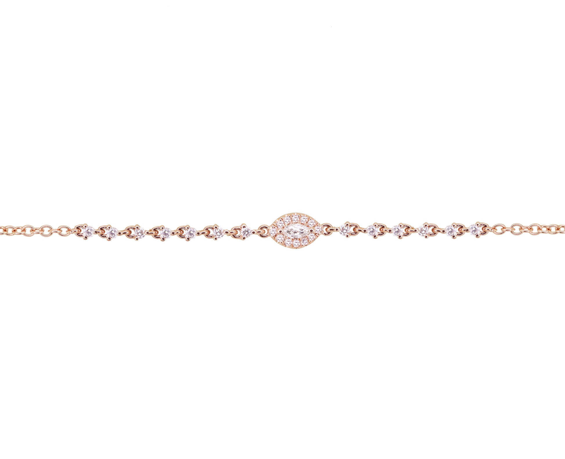 gold marquise diamond bracelets