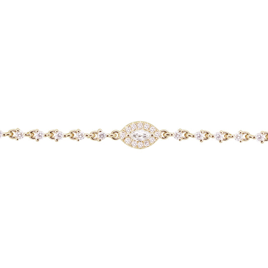 gold marquise diamond bracelets