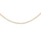 14kt gold and diamond tennis necklace - Luna Skye