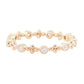 14kt gold and diamond bezel eternity Stevie ring - Luna Skye