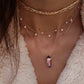 14kt gold and diamond twilight choker necklace - Luna Skye