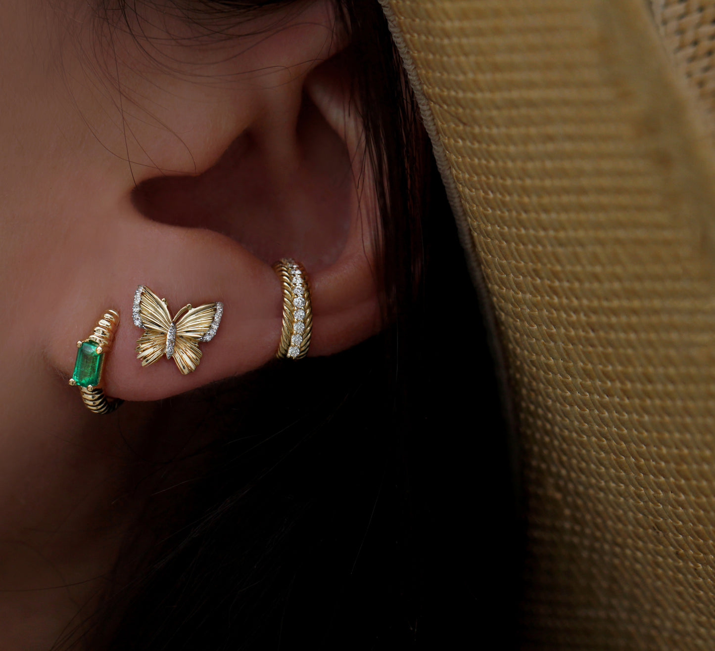 handmade stud earrings for women
