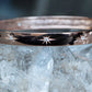 14kt gold and diamond starburst bangle - Luna Skye