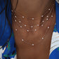diamond bezel necklaces