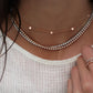 14kt gold and diamond box necklace - Luna Skye