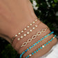 gold diamond link bracelets