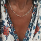 14kt gold thick paperclip chain - Luna Skye