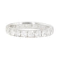 14kt gold and diamond thick eternity band - Luna Skye