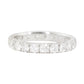 14kt gold and diamond thick eternity band - Luna Skye