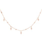 14kt gold and diamond twilight choker necklace - Luna Skye