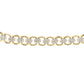 14kt gold and diamond vintage chain link bracelet - Luna Skye