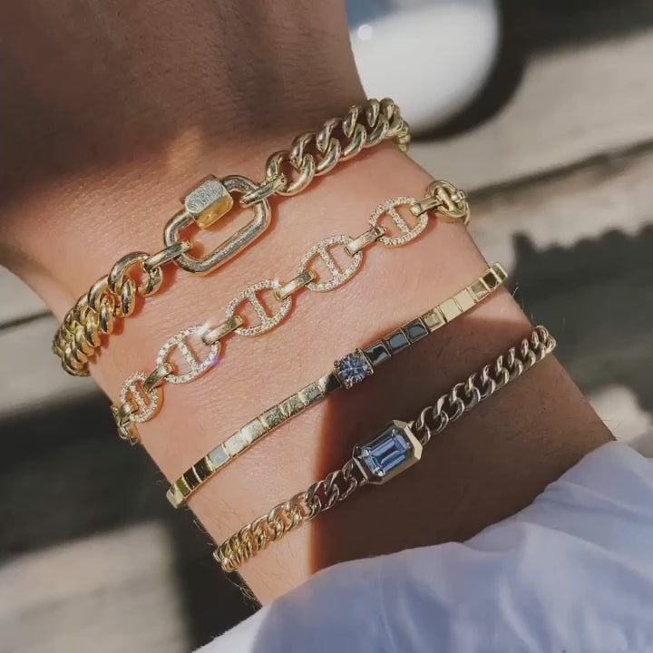Solitaire Diamond Bracelet | Soeurs Jewellery