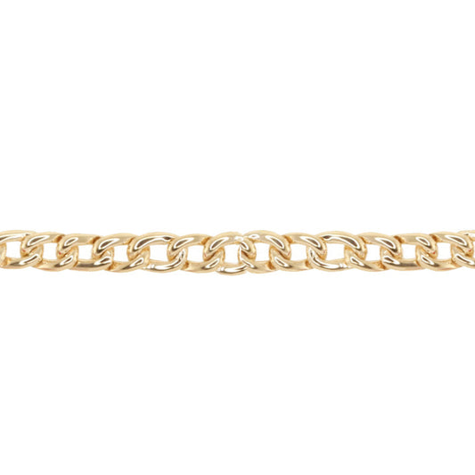 14kt gold baby chain link bracelet - Luna Skye
