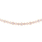 14kt gold and diamond poly bezel milgrain bracelet