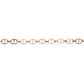 14kt gold and diamond link bracelet - Luna Skye