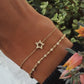 14kt gold diamond stevie bracelet - Luna Skye