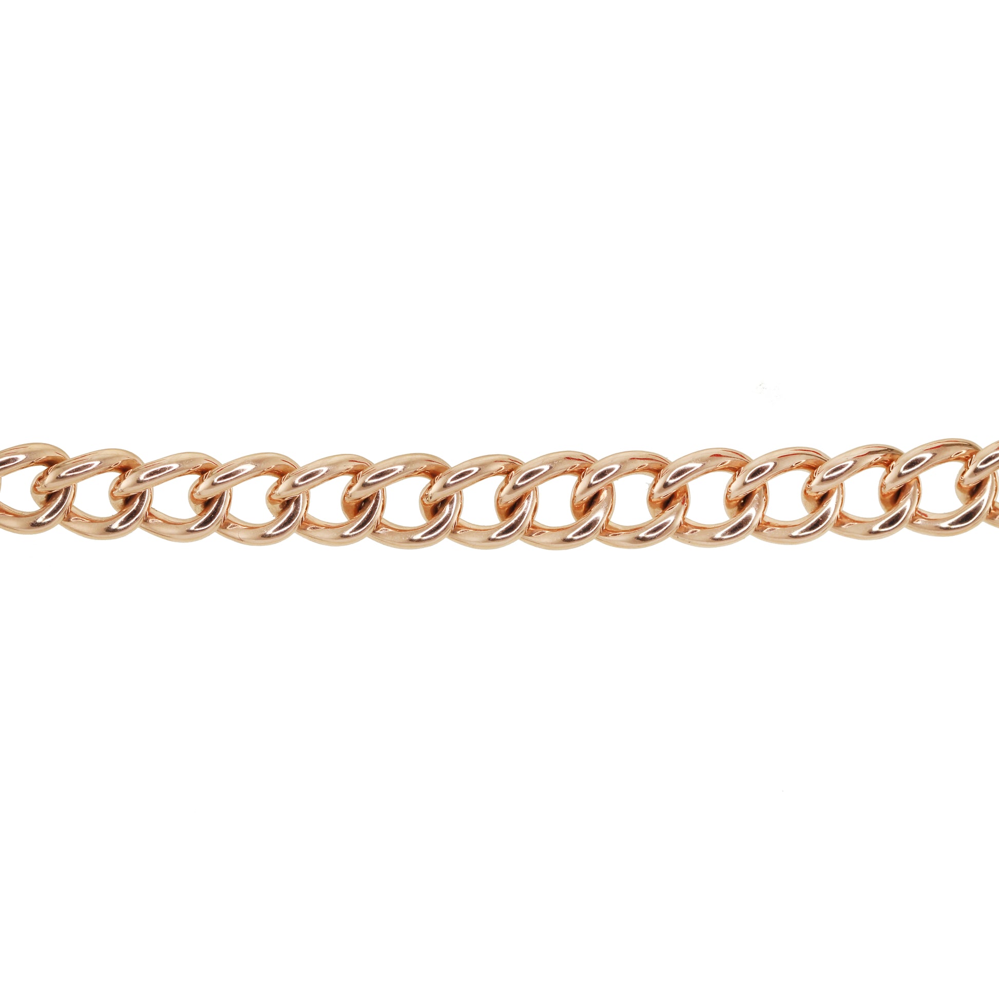 14kt gold thick anchor chain bracelet - Luna Skye