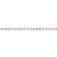 14kt gold full three diamond cluster tennis bracelet