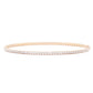 14kt gold whisper diamond bangle